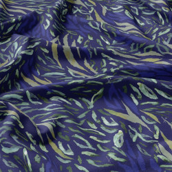 Printed Viscose ZAIBA Blue / Green